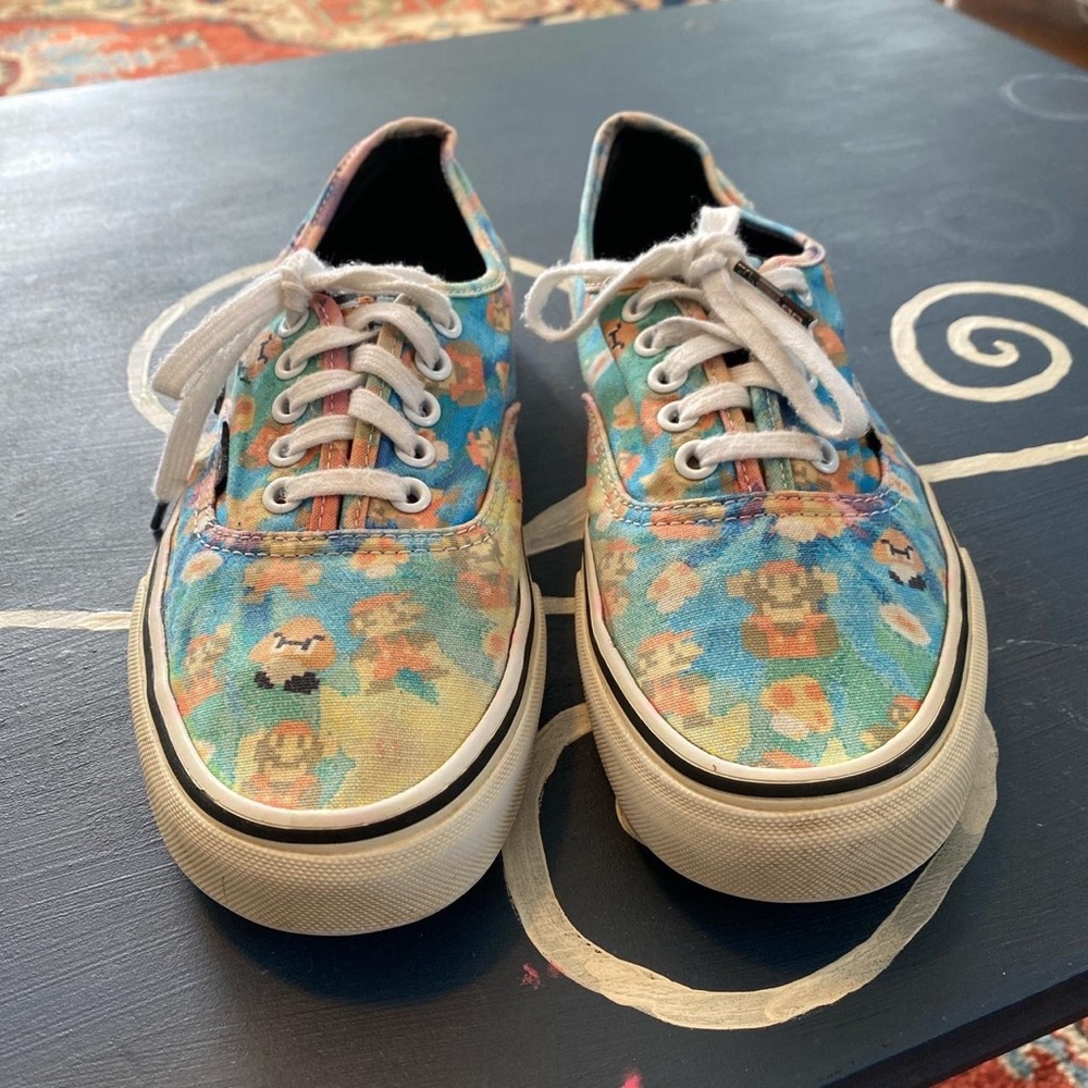 Mario Bros vans collaboration